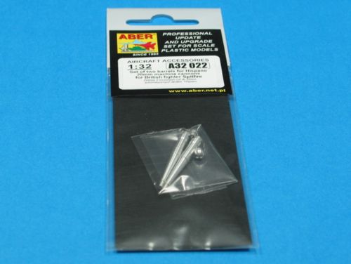 Aber Hispano 20mm Machine Cannon Barrels Supermarine Spitfire 1:32