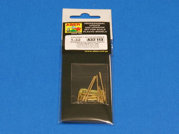 Aber Armament for Focke-Wulf Fw-190A-2 to Fw-190A-8 1:32
