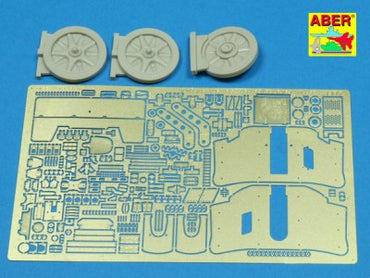 Aber ABR35110 1:35 PaK.97/Pak.38 German 7,5cm Anti tank gun