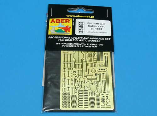 Aber ABR35A003 1:35 German tool holder set to 1943