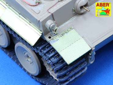 Aber ABR35A125 1:35 Fenders and exhaust covers for Pz.Kpfw.VI Tiger I