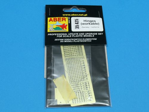 Aber ABR35A025 1:35 working hinge set