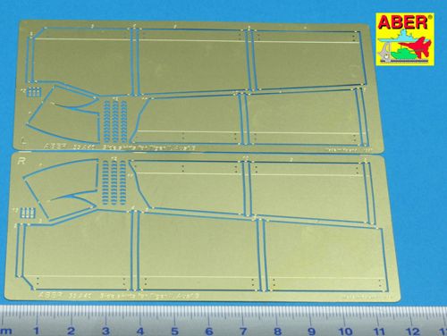 Aber ABR35A040 1:35 Pz.Kpfw.VI King Tiger Sd.Kfz.182 side skirts