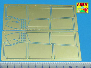 Aber ABR35A040 1:35 Pz.Kpfw.VI King Tiger Sd.Kfz.182 side skirts