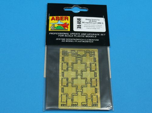 Aber ABR35A058 1:35 ammunition boxes for U.S