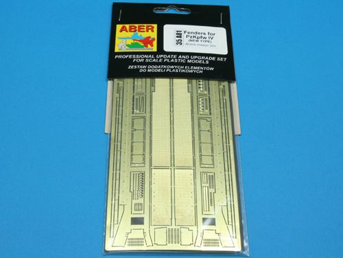 Aber Pz.Kpfw.IV New Type Fenders for Major Kit Brands 1:35