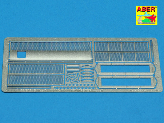 Aber ABR35G16 1:35 Grilles for Soviet KV-I and Soviet KV-II