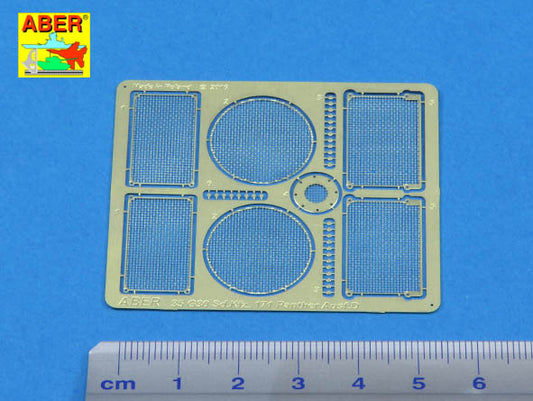 Aber ABR35G30 1:35 Grilles for Pz.Kpfw.V Ausf.D "Panther"