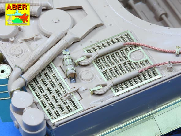 Aber ABR35G31 1:35 Grilles for Sd.Kfz.181 Pz.Kpfw.VI Tiger I