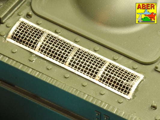 Aber ABR35G39 1:35 Grilles for Soviet KV-I & KV-II