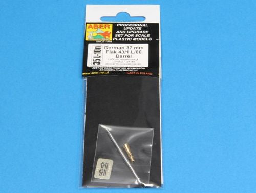 Aber ABR35L010N 1:35 German 37mm Flak 43/1 L/60 Barrel