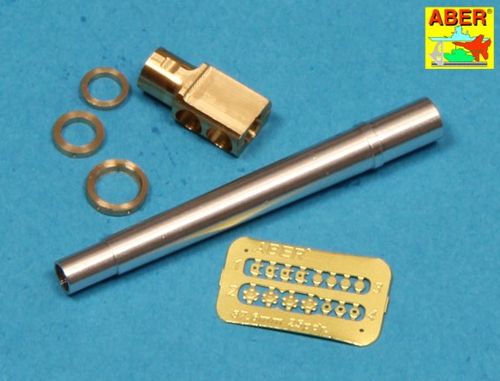 Aber ABR35L127 1:35 Late barrel MK2 muzzle brake for British 25 pdr field gun
