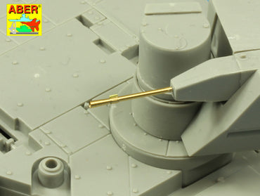 Aber Armament for T-14 ARMATA 125mm Cannon & 12.7mm MG 1:35