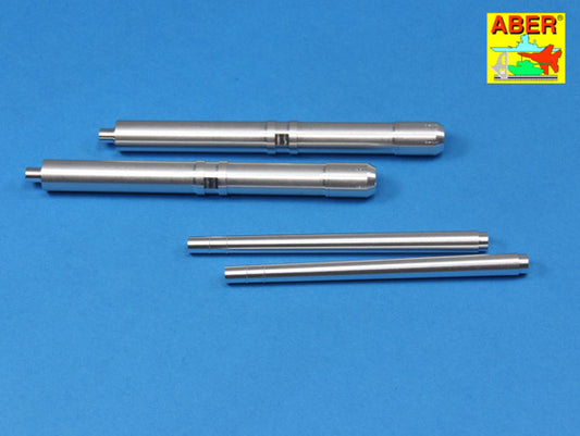 Aber German 128mm L/61 Barrels for 12.8cm FlaK 40 Zwilling 1:35