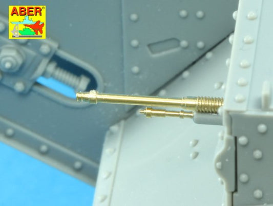 Aber Barrels for British Mk.I Female Tank or .303 Vickers 1:35