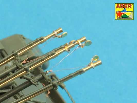 Aber ABR35L213 1:35 Barrels for Soviet ZSU-23-4V1 Shilka Self-propelled AA gun