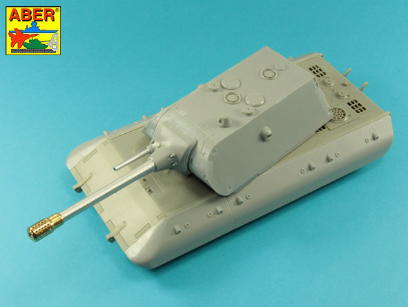 Aber ABR35L263 1:35 Entwicklungsfahrzeug E-100 Heavy tank barrels 15cm & 7,5cm