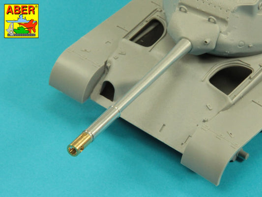 Aber 90mm M-36 Tank Barrel Cylindrical Muzzle Brake 1:35