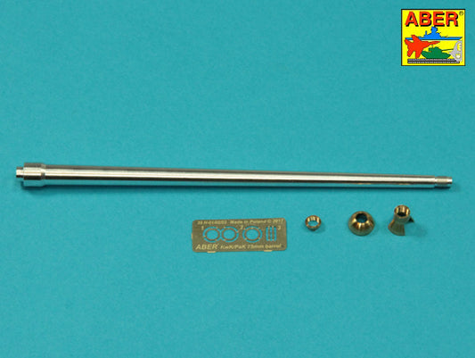 Aber 7.5cm Barrel Single Baffle Muzzle Tiger I Ausf.H2 1:35