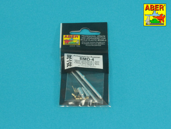 Aber ABR35L340 1:35 BMD-4M Airborne Infantry Fighting Vehicle Armament
