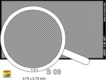 Aber ABR35S09 1:35 Square Mesh Net 0,75 x 0,75 mm