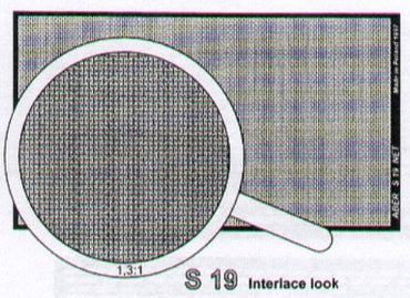 Aber ABR35S19 1:35 Net with interlaced mesh 0.5 x 0.5 mm