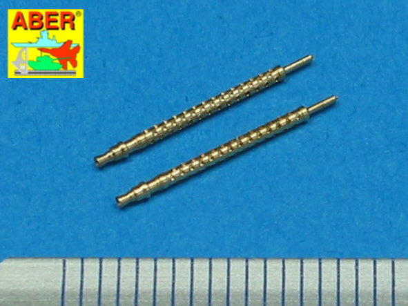 Aber ABRA48002 1:48 Set of 2 barrels for German 7.92 mm MG.17 A/C machine guns