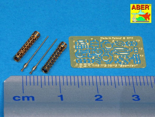 Aber German Maxim 7.9mm LMG 08/15 Spandau WWI Barrels 1:48