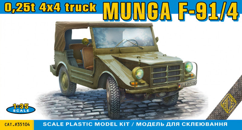 Ace ACE35104 1:35 MUNGA F91/4 0.25t 4x4 truck