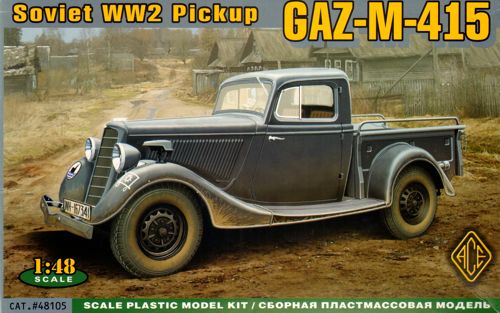 Ace ACE48105 1:48 GAZ-425 pickup