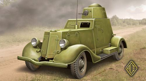 Ace ACE48109 1:48 Soviet BA-20 light armoured car, late production