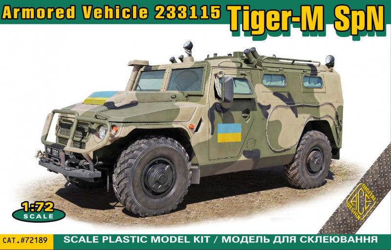 Ace ACE72189 1:72 ASN 233115 Tiger-M SpN in Ukrainian service