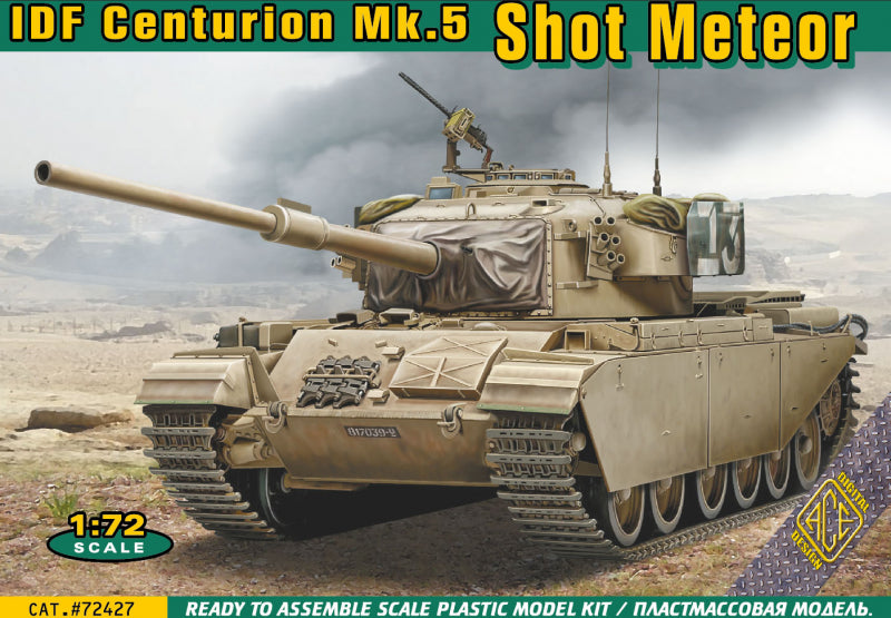 Ace ACE72427 1:72 IDF Centurion Mk.5 Shot Meteor