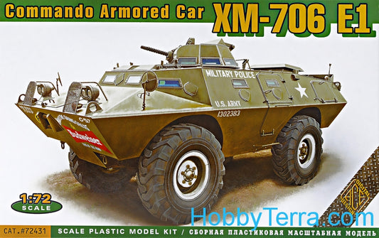 Ace ACE72431 1:72 XM-706 E1 Commando armored car