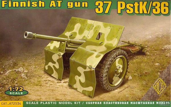 Ace ACE72534 1:72 Finnish anti-tank gun 37 PstK/36