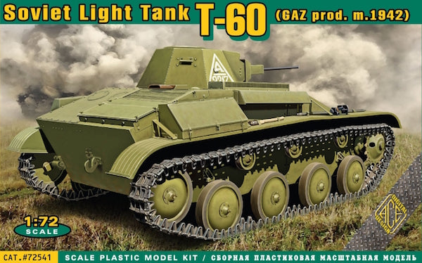 Ace ACE72541 1:72 Soviet T-60 light tank