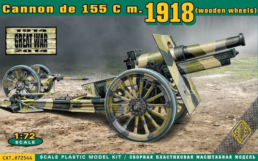 Ace ACE72544 1:72 Cannon de 155 C m.1918