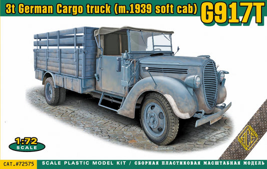 Ace ACE72575 1:72 G917T 3t German Cargo truck