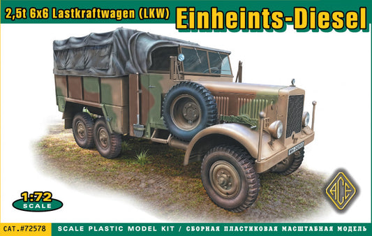 Ace ACE72578 1:72 Einheints-Diesel Pritschenwagen