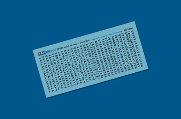 Aviaeology ADD72C022M3 1:72 IJN WWII Aircraft Tail Codes 280mm Black