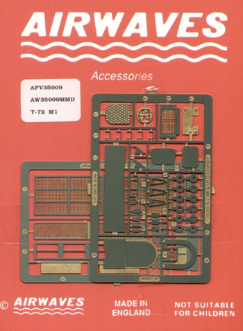 Airwaves (etched) AEC35009 1:35 Soviet T-72MI