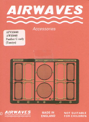 Airwaves AEC35048 Pz.Kpfw.V Panther Ausf.G Early Grilles 1:35