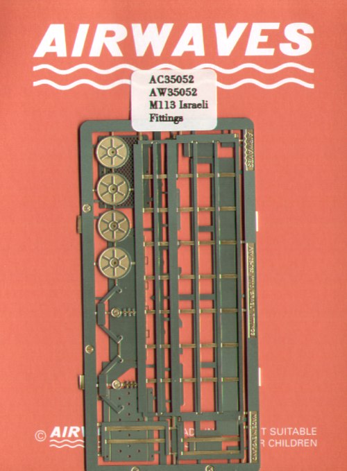 Airwaves (etched) AEC35052 1:35 Israeli APC M113 fittings