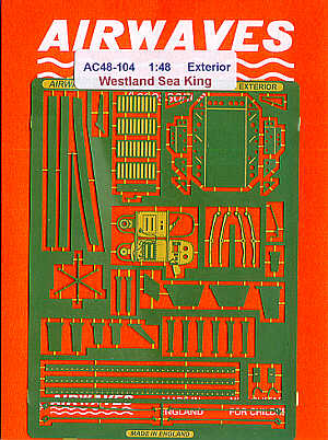 Airwaves (etched) AEC48104 1:48 Westland Sea King AEW.2/HAR.3