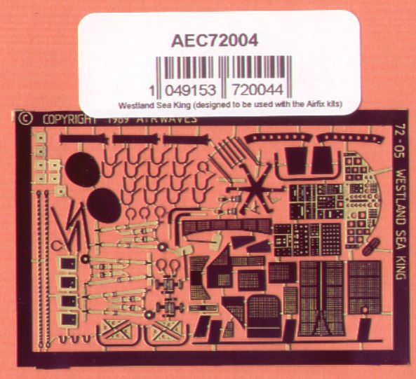 Airwaves (etched) AEC72004 1:72 Westland Sea King