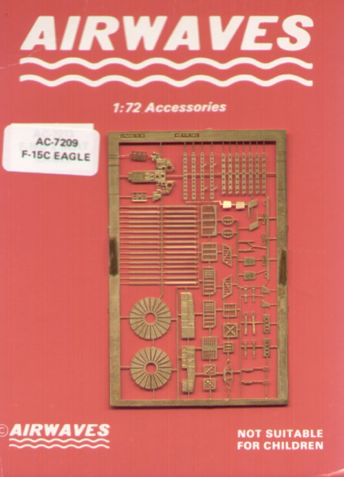 Airwaves (etched) AEC72009 1:72 McDonnell F-15C Eagle