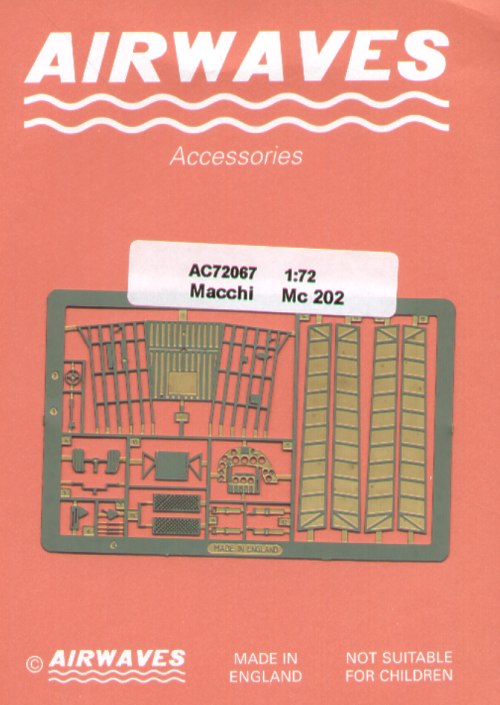 Airwaves (etched) AEC72067 1:72 Macchi C.202