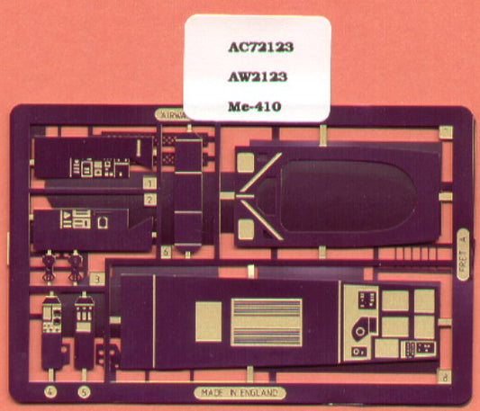 Airwaves (etched) AEC72123 1:72 Messerschmitt Me-410