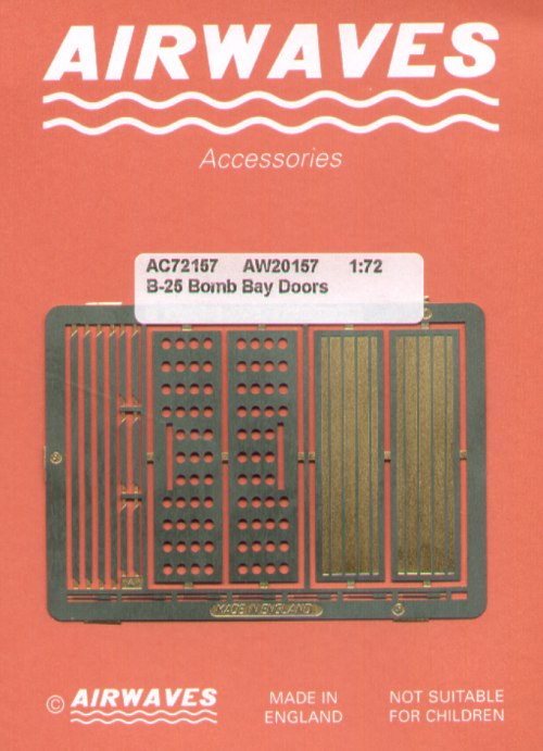 Airwaves AEC72157 1:72 North-American B-25H/B-25J Mitchell bomb bay doors