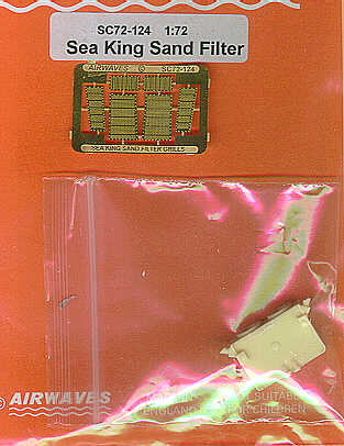 Airwaves AES72124 Westland Sea King Resin Sand Filter Set 1:72